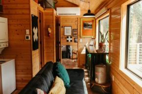 The Tree Haus A Montana Tiny Cabin Forest Retreat